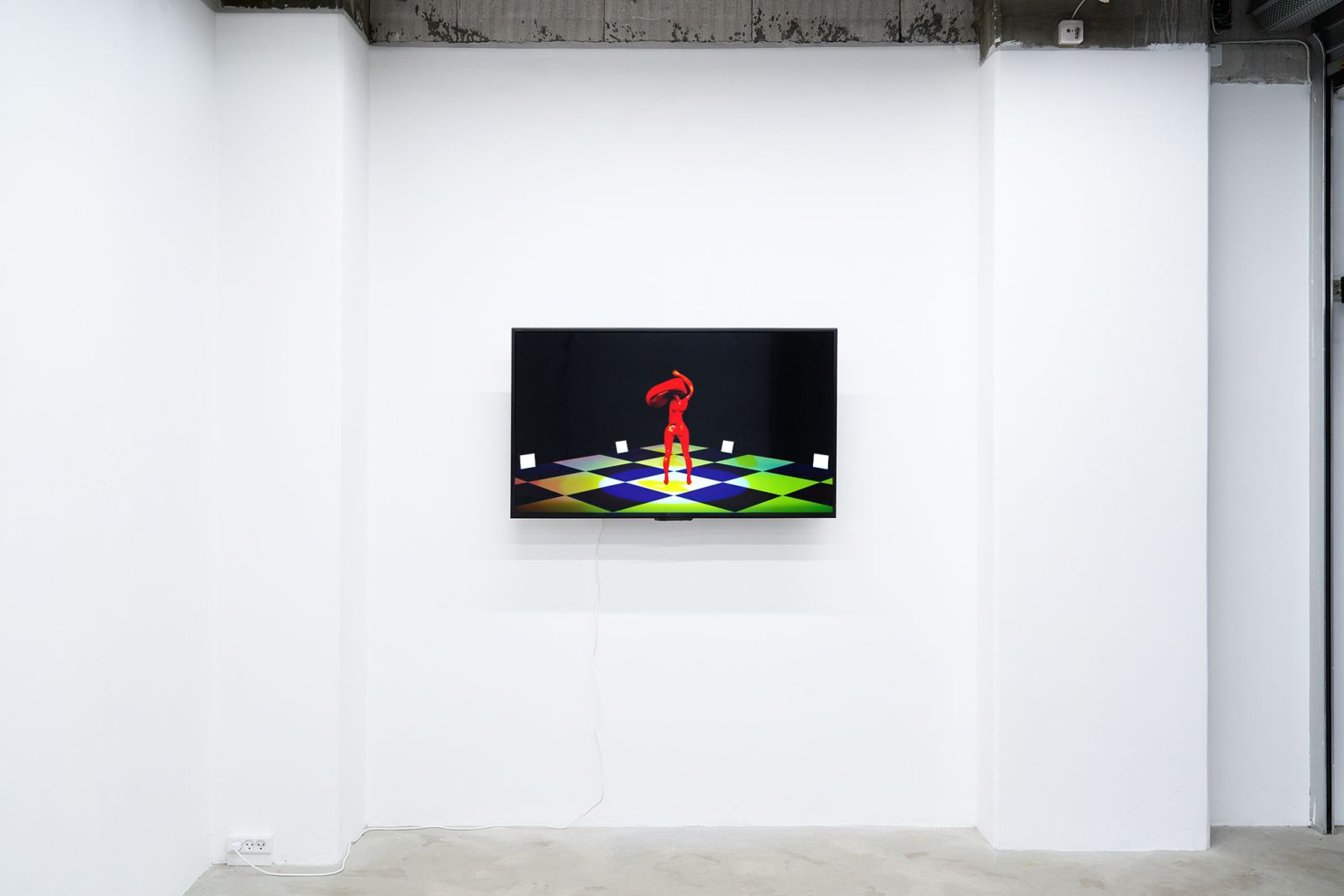 Live Show (2022) by Melle Nieling displayed at inter.pblc in Copenhagen